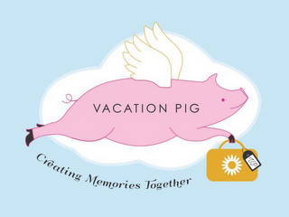 VACATION PIG CREATING MEMORIES TOGETHER logo