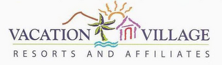 VACATION VILLAGE RESORTS AND AFFILIATES logo