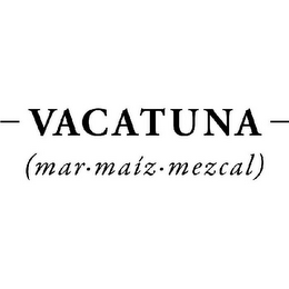 VACATUNA MAR MAIZ MEZCAL logo