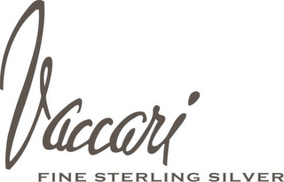VACCARI FINE STERLING SILVER logo