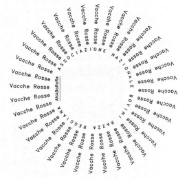 VACCHE ROSSE ASSOCIAZIONE NAZIONALE BOVINI RAZZA REGGIANA ANABORARE logo