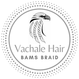 VACHALE HAIR, BAMS BRAID logo