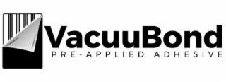 VACUUBOND PRE- APPLIED ADHESIVE logo