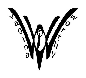 VAGINA WORTHY VW logo