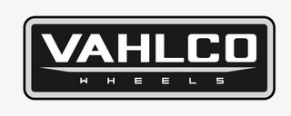 VAHLCO WHEELS logo