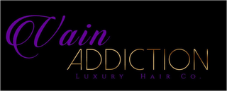 VAIN ADDICTION LUXURY HAIR CO. logo
