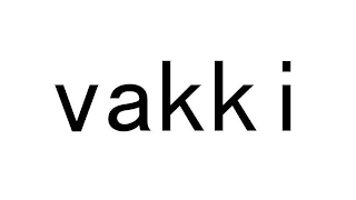 VAKKI logo