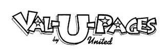 VAL-U-PAGES BY UNITED logo