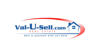VAL-U-SELL.COM REAL ESTATE SELL IT YOURSELF WITH OUR HELP logo