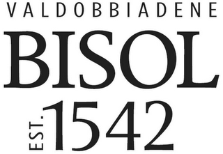 VALDOBBIADENE BISOL EST. 1542 logo