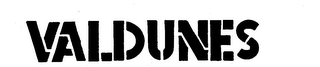 VALDUNES logo