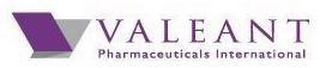 VALEANT PHARMACEUTICALS INTERNATIONAL logo