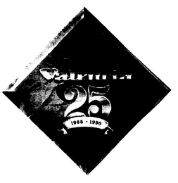 VALENCIA 25 1965 1990 logo