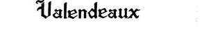 VALENDEAUX logo