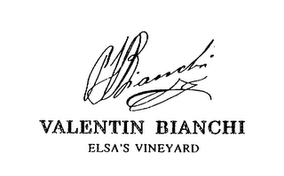 VALENTIN BIANCHI ELSA'S VINEYARD logo