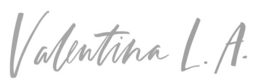 VALENTINA L.A. logo