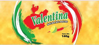VALENTINA SALSA EN POLVO COST. NET. 140G logo