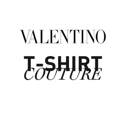 VALENTINO T-SHIRT COUTURE logo