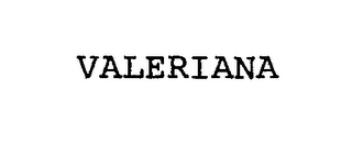 VALERIANA logo