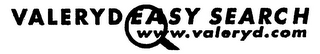 VALERYD EASY SEARCH WWW.VALERYD.COM logo