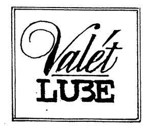 VALET LUBE logo