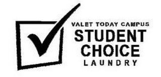 VALET TODAY CAMPUS STUDENT CHOICE LAUNDRY logo