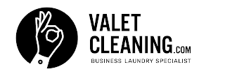 VALETCLEANING.COM BUSINESS LAUNDRY SPECIALIST logo