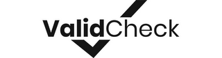 VALIDCHECK logo