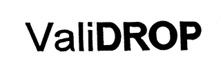 VALIDROP logo