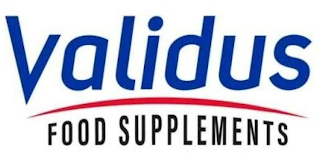 VALIDUS FOOD SUPPLEMENTS logo
