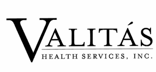 VALITÁS HEALTH SERVICES, INC. logo