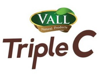 VALL NATURAL PRODUCTS TRIPLE C logo