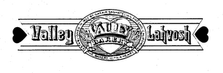 VALLEY BAKERY LAHVOSH THE BAKERY WITH A HEART ESTABLISHED IN 1922 BY GAZAIR SAGHATELIAN, FRESNO, CALIFORNIA logo