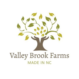 VALLEY BROOK FARMS MADE IN NC logo
