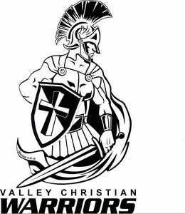 VALLEY CHRISTIAN WARRIORS EPHESIANS 6:10-18 logo