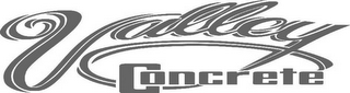 VALLEY CONCRETE logo