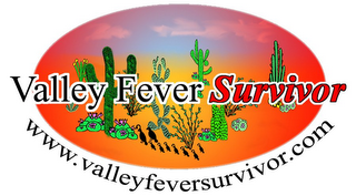 VALLEY FEVER SURVIVOR WWW.VALLEYFEVERSURVIVOR.COM logo