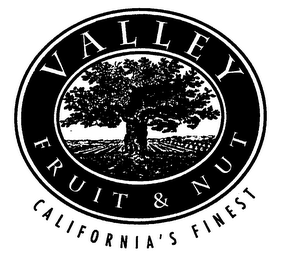 VALLEY FRUIT & NUT CALIFORNIA'S FINEST logo