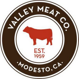 VALLEY MEAT CO EST 1959 MODESTO CA logo