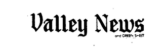 VALLEY NEWS AND GREEN SHEET logo
