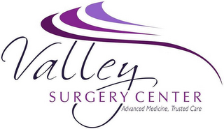 VALLEY SURGERY CENTER ADVANCED MEDICINE, TRUSTED CARE logo