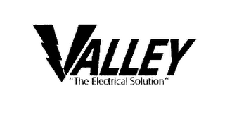 VALLEY "THE ELECTICAL SOLUTION" logo