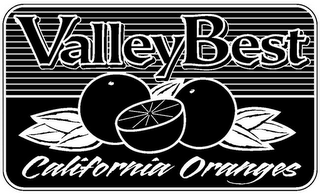 VALLEYBEST CALIFORNIA ORANGES logo