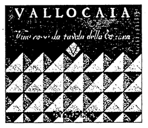 VALLOCAIA VINO ROSSO DA TAVOLA DELLA TOSCANA BINDELLA logo