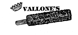 VALLONE'S PASTRY ON A STICK logo