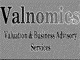 VALNOMICS VALUATION & BUSINESS ADVISORY SERVICES logo