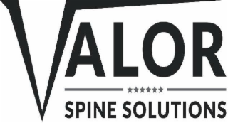 VALOR SPINE SOLUTIONS logo