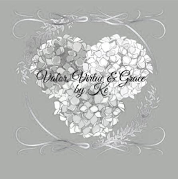 VALOR, VIRTUE & GRACE BY KE logo