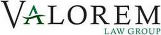 VALOREM LAW GROUP logo