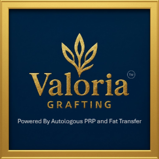 VALORIA GRAFTING POWERED BY AUTOLOGOUS PRP AND FAT TRANSFER logo